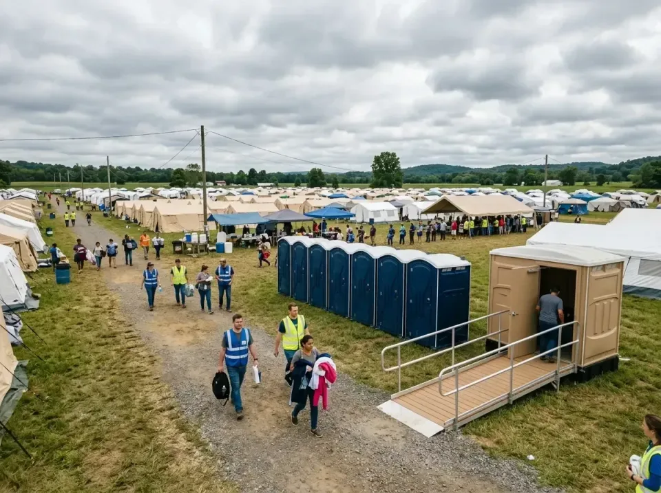 disaster-relief-camp-restrooms-010 — frequently asked questions, Dumpster & Portable Bathrooms Rental in Bear Creek Ranch, TX